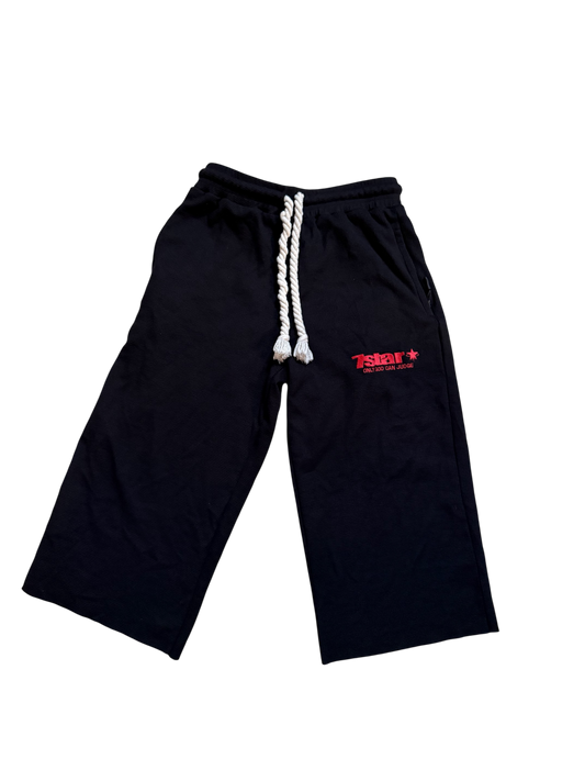 Black 3/4 Shorts