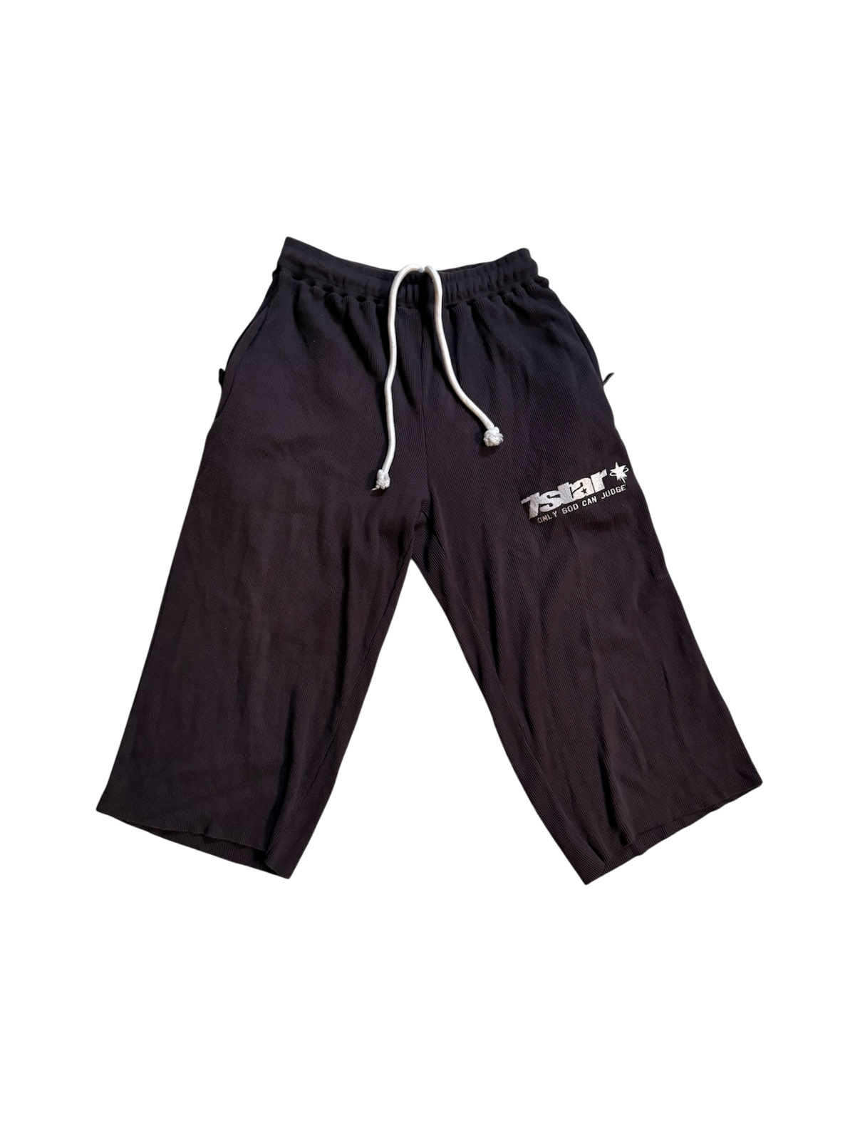 Charcoal Gray 3/4 Shorts