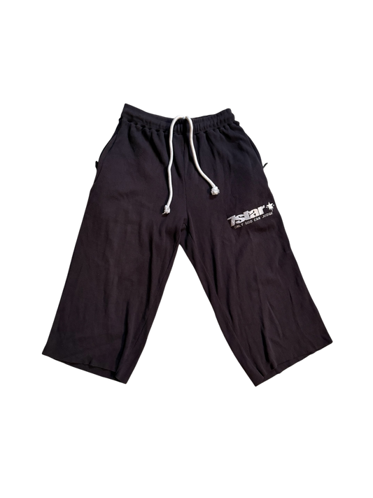 Charcoal Gray 3/4 Shorts